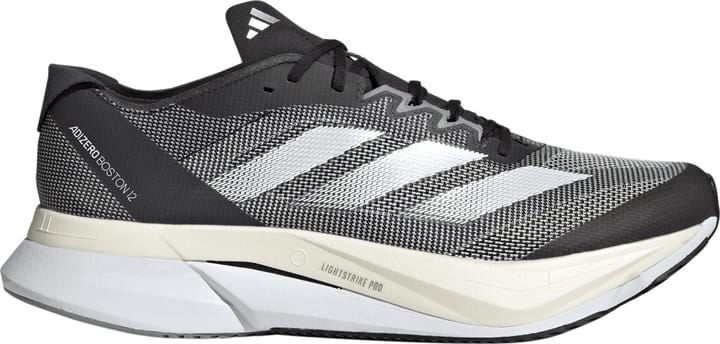 Adidas Men's Adizero Boston 12 Shoes Core Black/Cloud White
